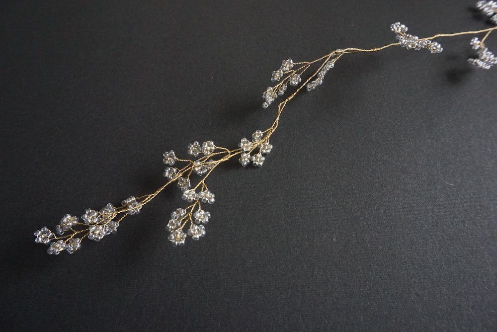 -002/ワイヤービーズヘッドアクセサリー