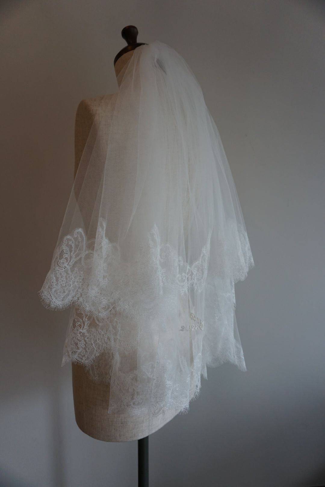 Lace Veil Around/S size