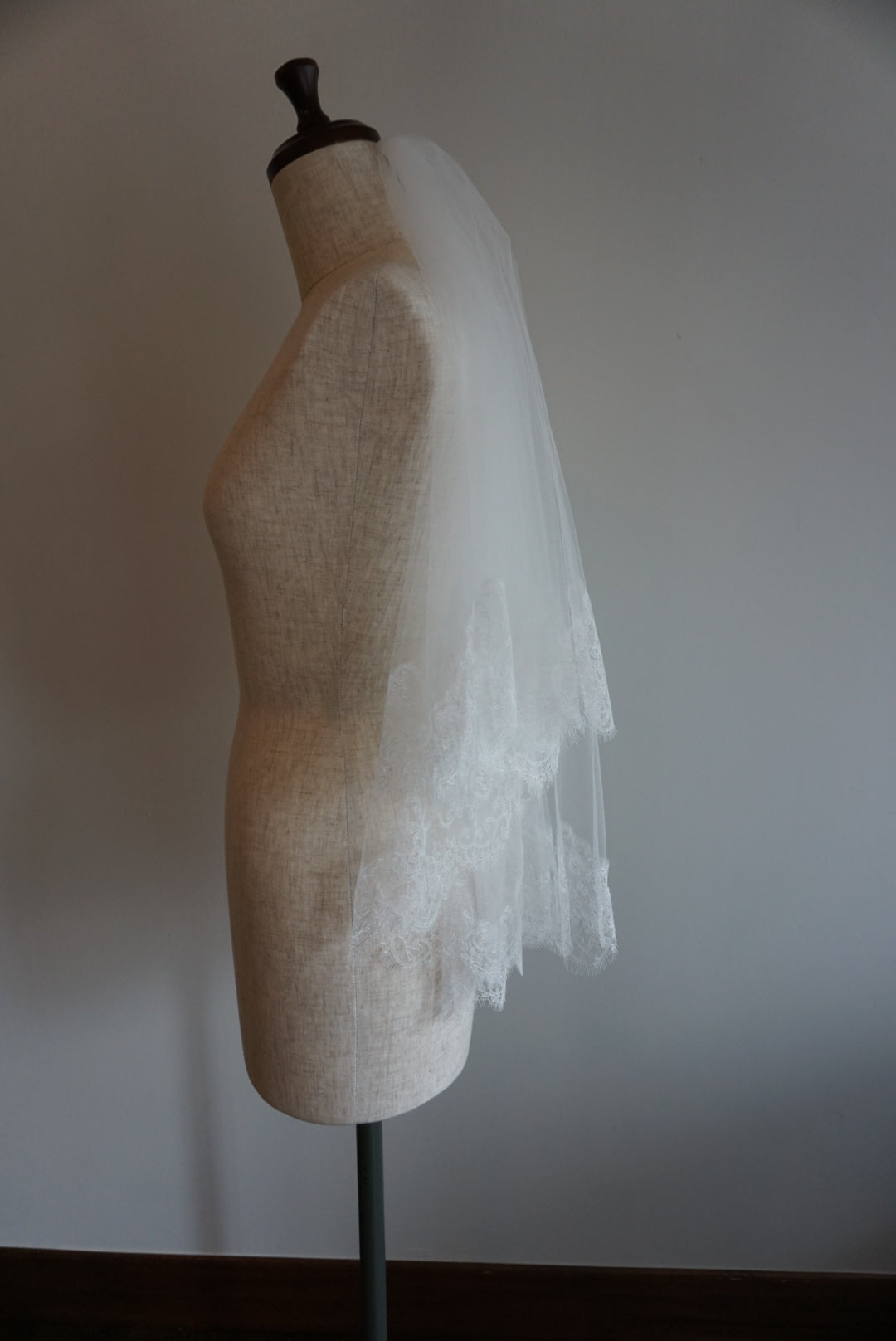 Lace Veil Around/S size