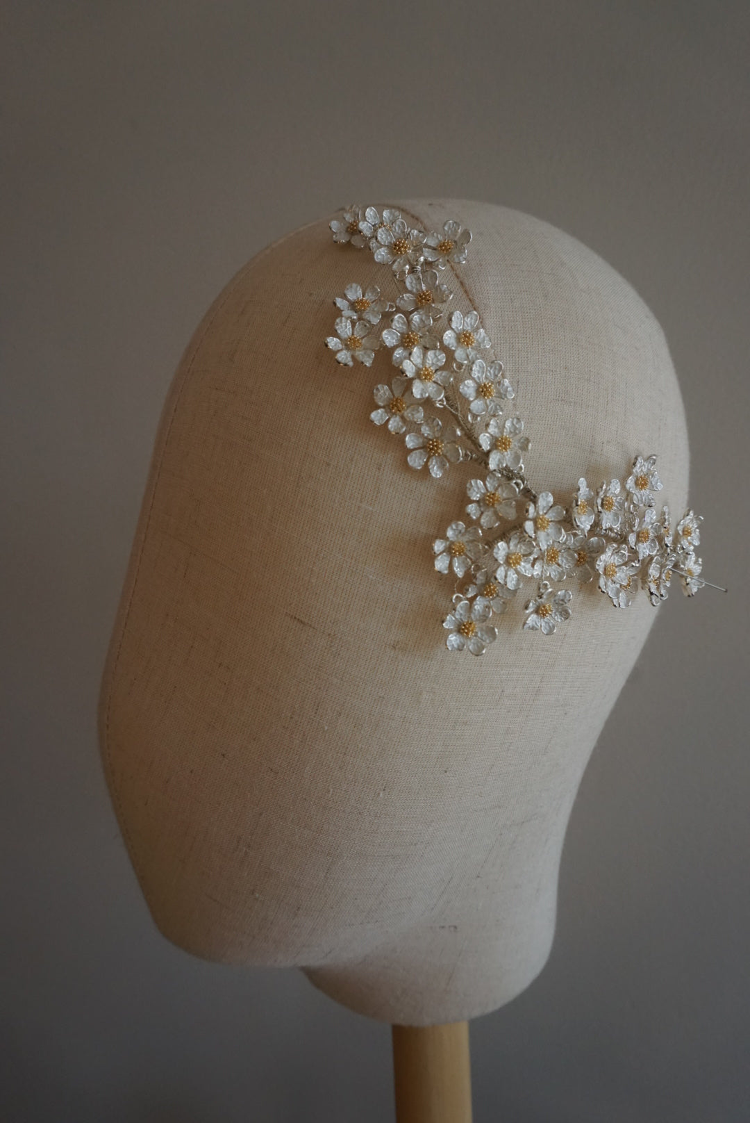 Brass Daisy Headpiece
