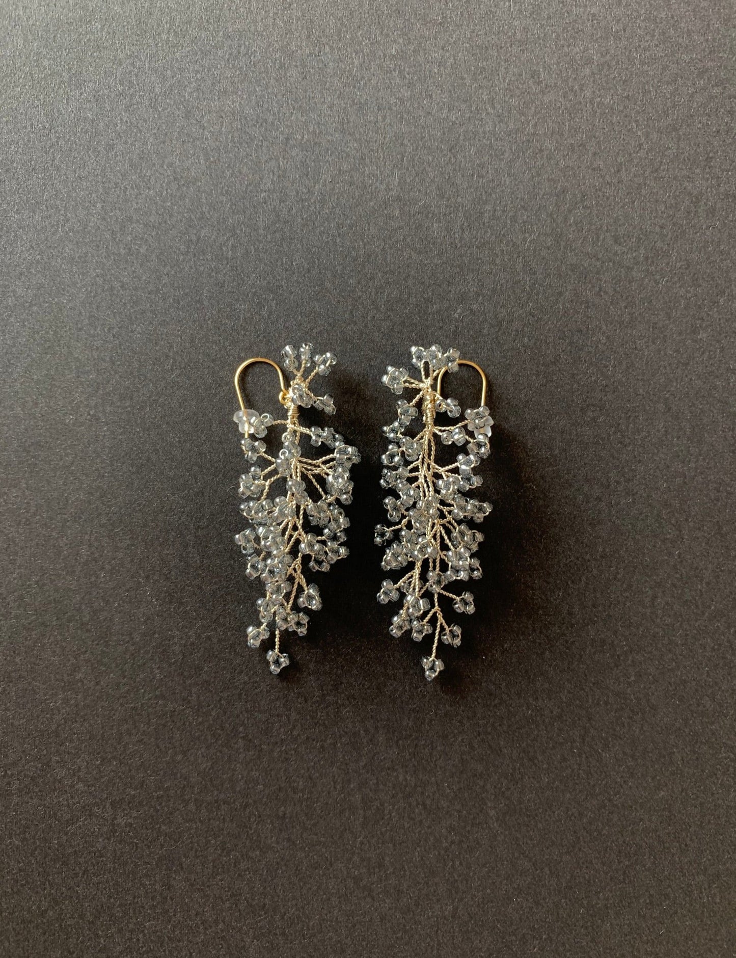 -039/Wire bead earrings