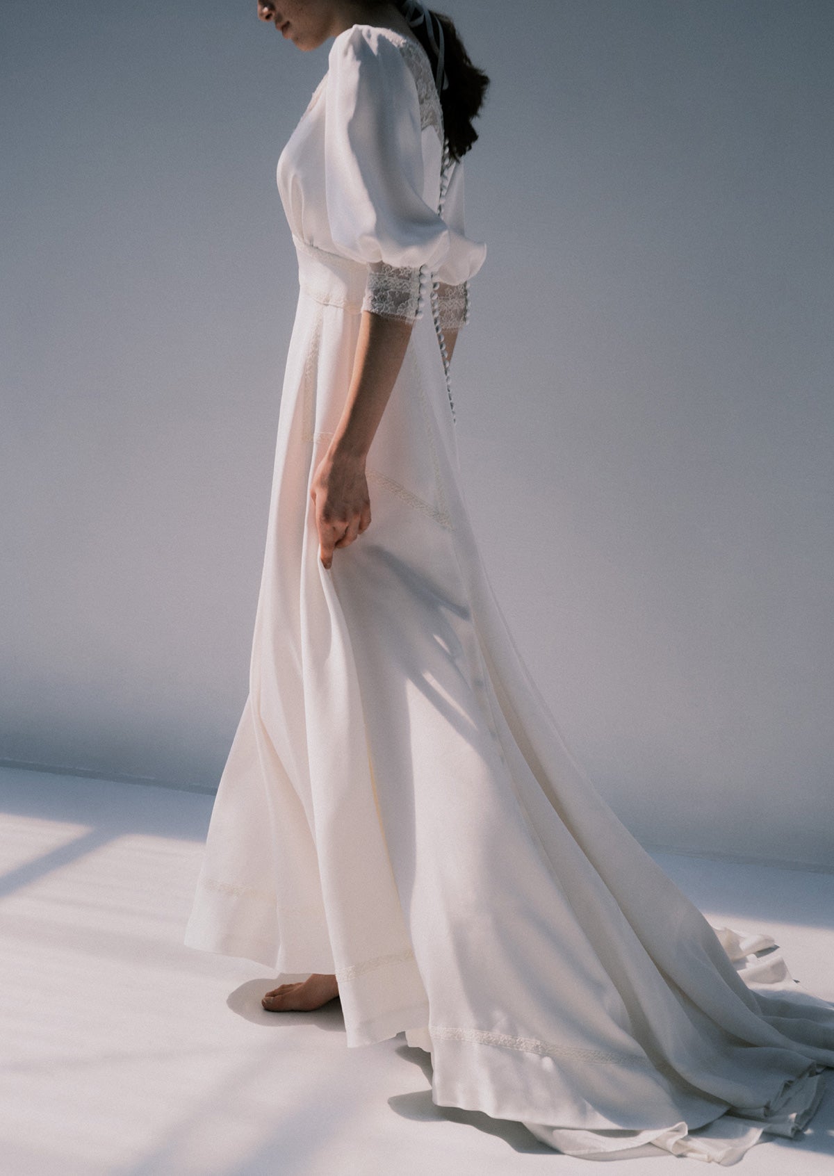 Boho Luxe Lace & Crepe Dress/SO