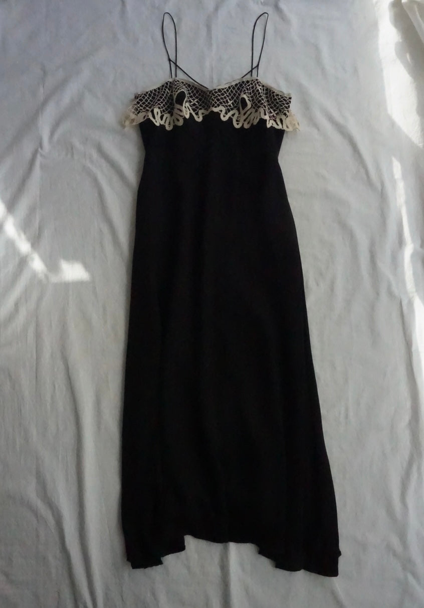 Fluid Cami Dress – Bobbin Lace Edition