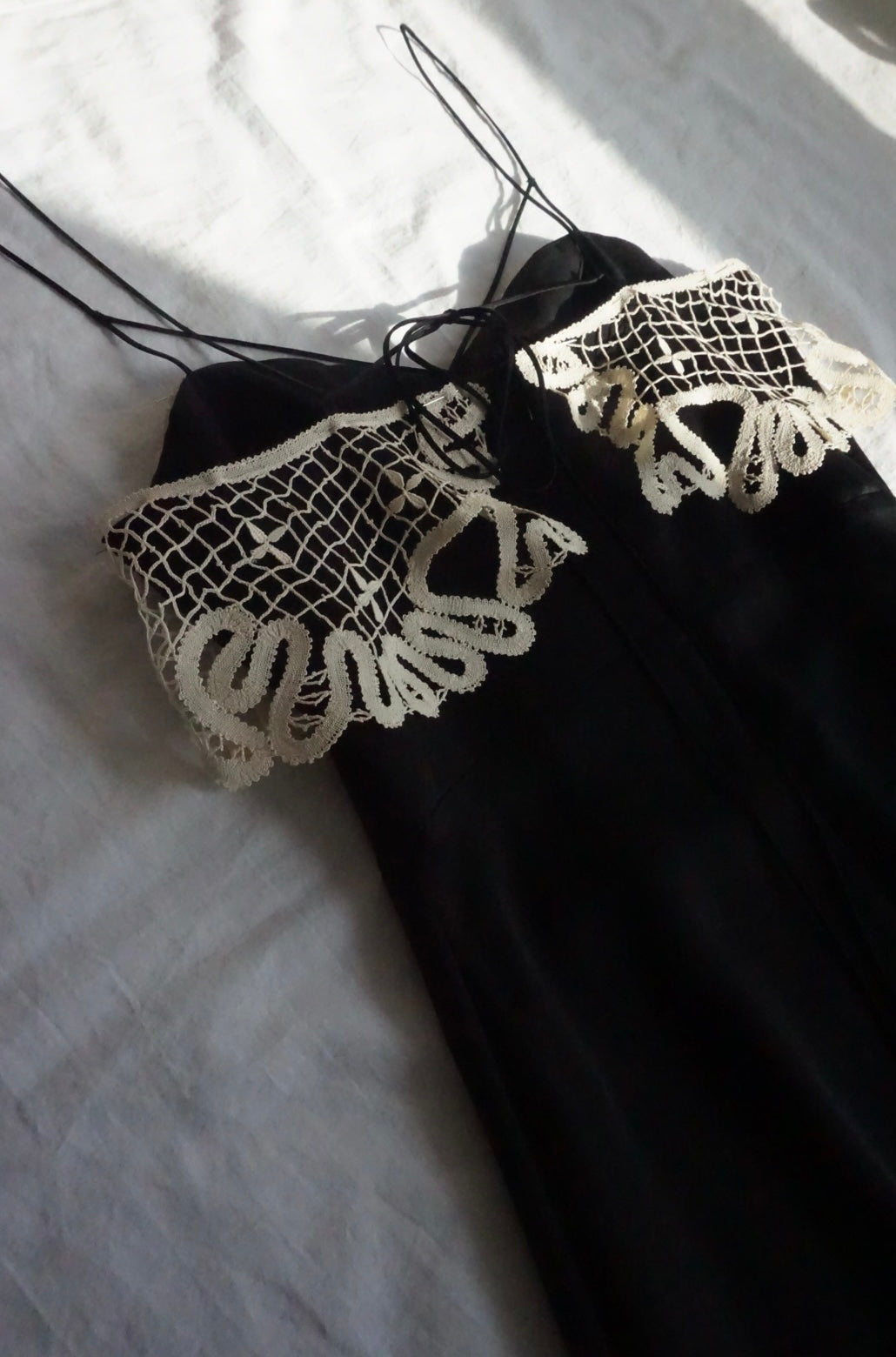 Fluid Cami Dress – Bobbin Lace Edition