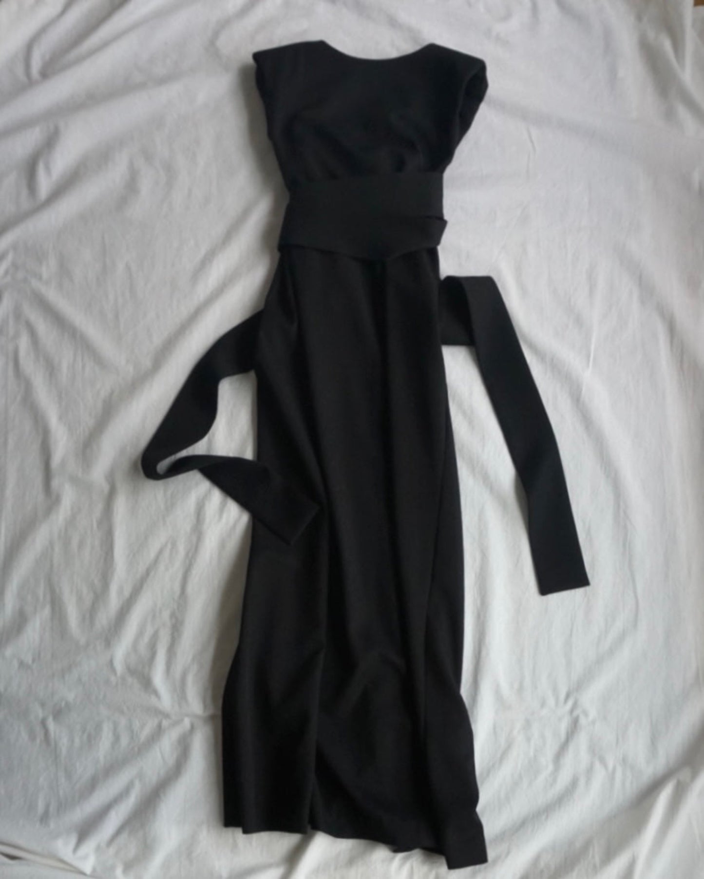 Layered Chic Apron Dress