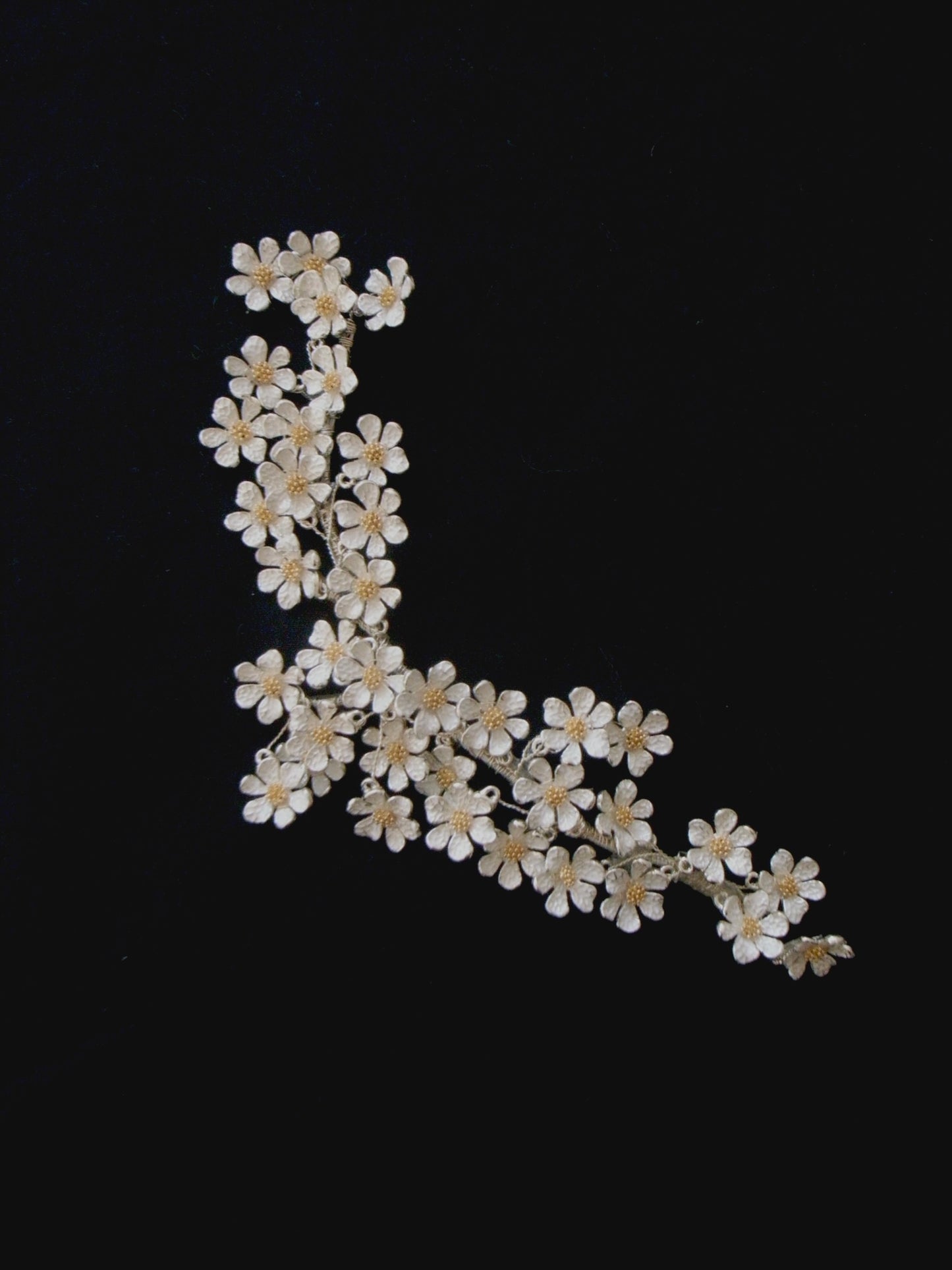 Brass Daisy Headpiece