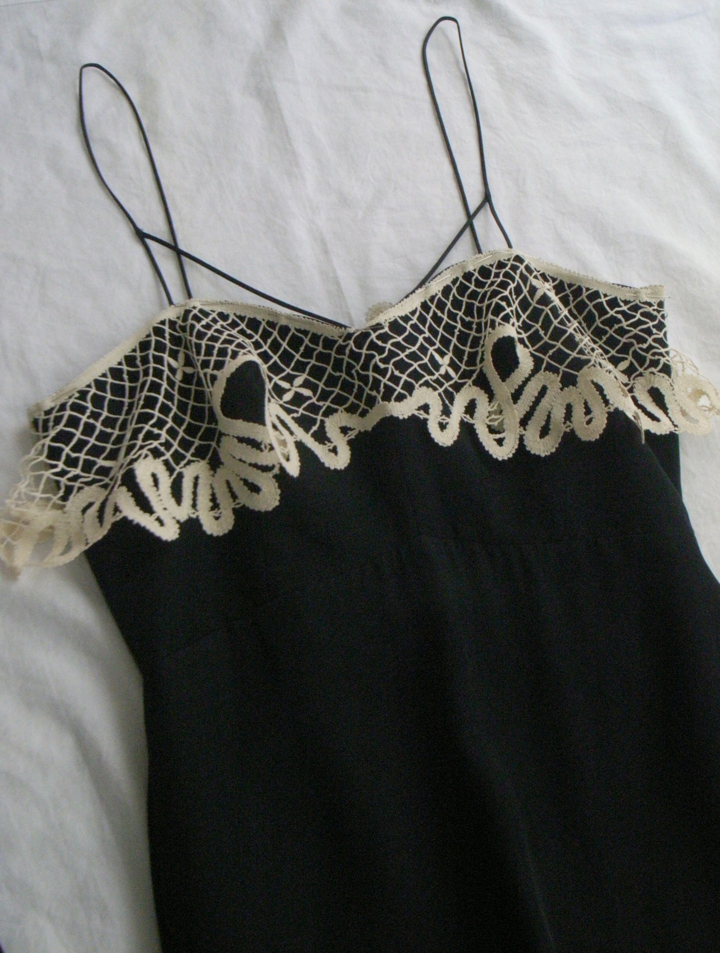 Fluid Cami Dress – Bobbin Lace Edition